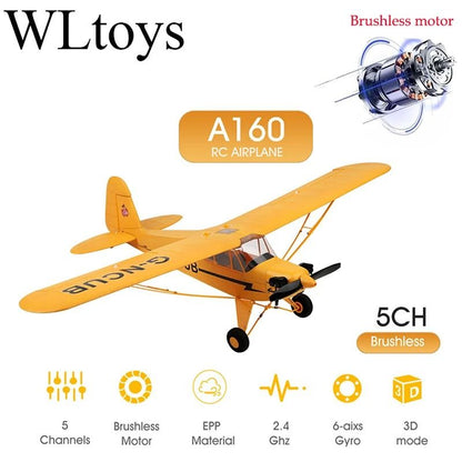 RC Plane RTF 2.4G Brushless Motor Remote Control Airplane with 3D and 6G Flight Modes Ready To Fly