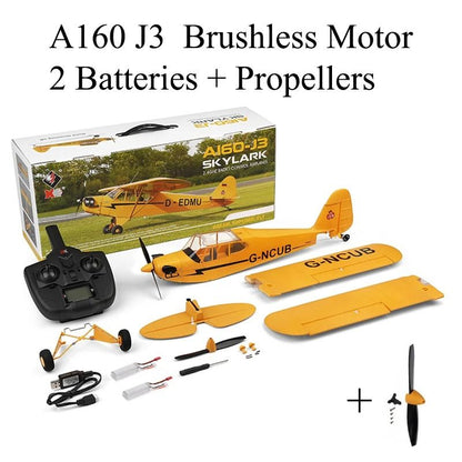 RC Plane RTF 2.4G Brushless Motor Remote Control Airplane with 3D and 6G Flight Modes Ready To Fly