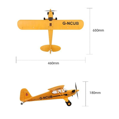 RC Plane RTF 2.4G Brushless Motor Remote Control Airplane with 3D and 6G Flight Modes Ready To Fly