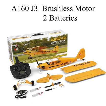 RC Plane RTF 2.4G Brushless Motor Remote Control Airplane with 3D and 6G Flight Modes Ready To Fly