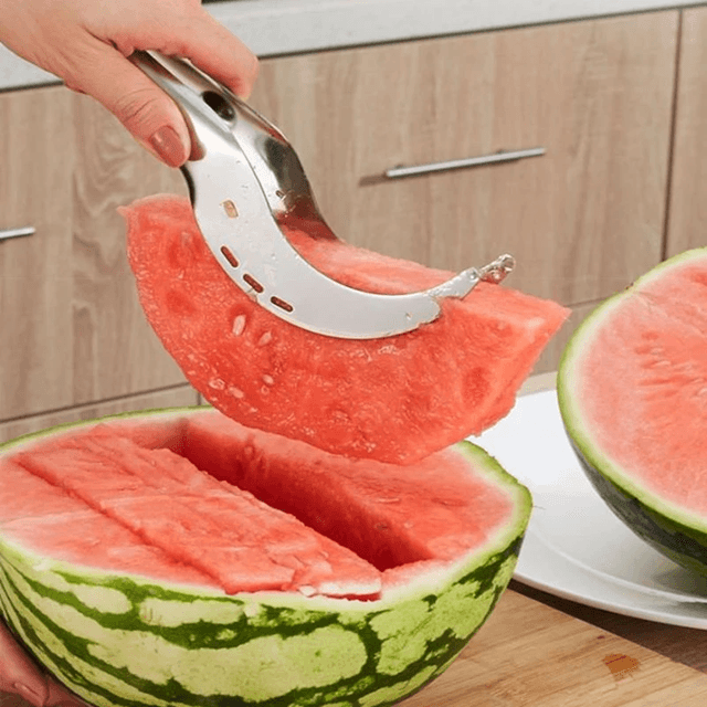 Stainless Steel Windmill Watermelon Cutter and Fruit Slicer