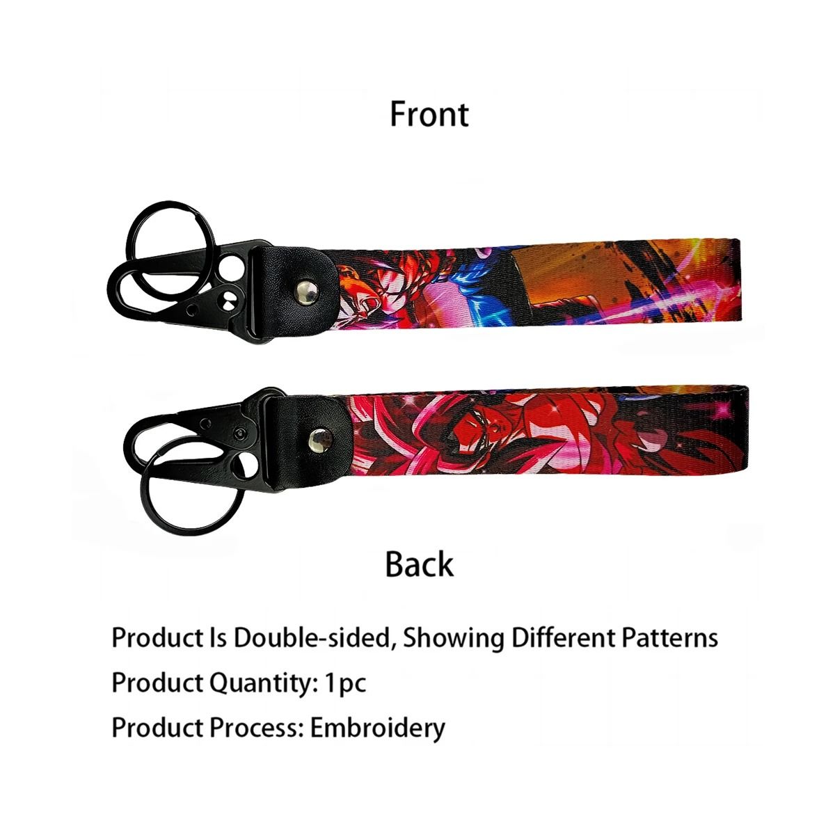 Dragon Ball Eagle Beak Keychain with Short Lanyard