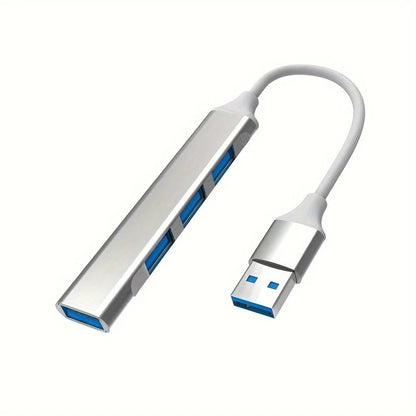 4 Port Type C USB Hub Splitter Adapter for Laptop and Computer