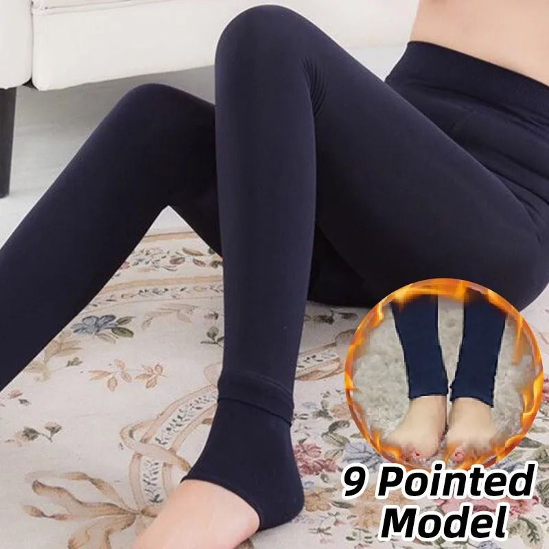 Womens Super Thick Winter Thermal Leggings Fleece Lined