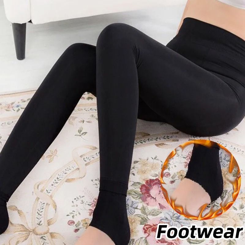 Womens Super Thick Winter Thermal Leggings Fleece Lined