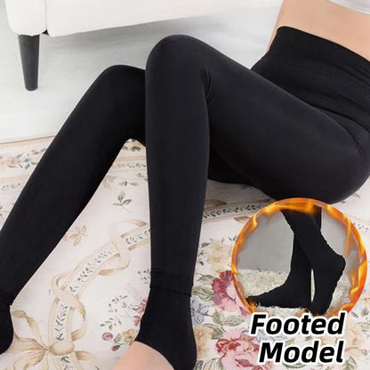 Womens Super Thick Winter Thermal Leggings Fleece Lined