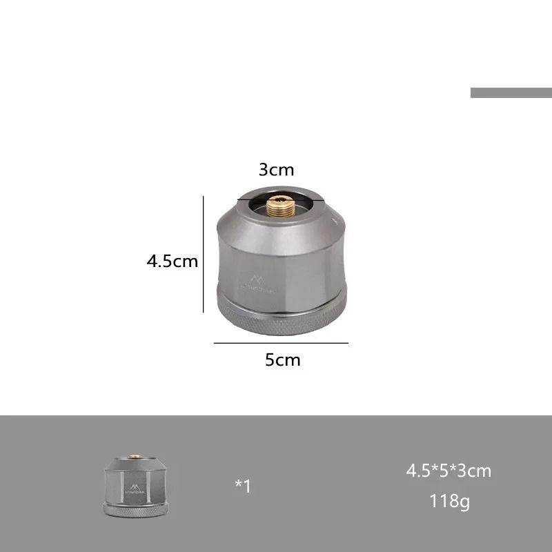 Portable Outdoor Camping Gas Lamp with Refillable Tank and Accessories