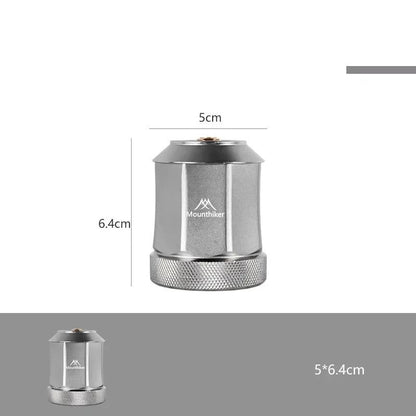 Portable Outdoor Camping Gas Lamp with Refillable Tank and Accessories