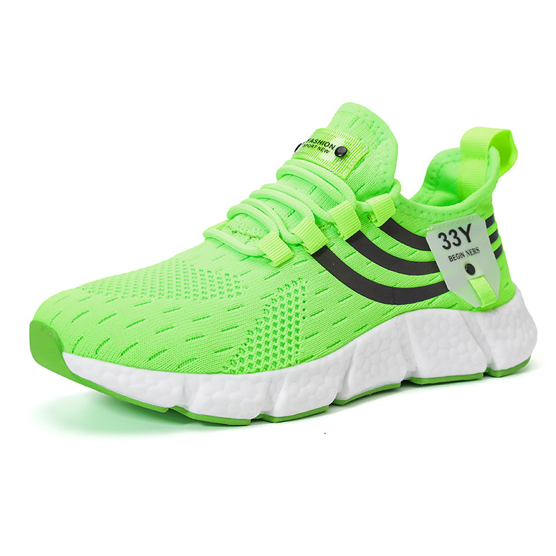 Lightweight Outdoor Mesh Running Shoes for Men, Summer Breathable Casual Sneakers & Athletic Jogging Tenis Walking