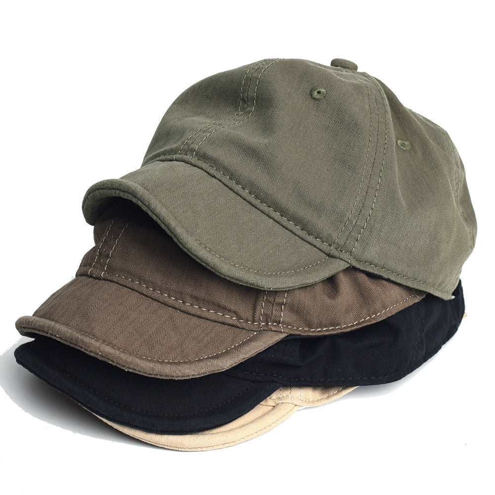 Cotton Baseball Cap, Vintage Short Brim Dad Hat, Adjustable Trucker Style, Low Profile Cap for Men and Women.