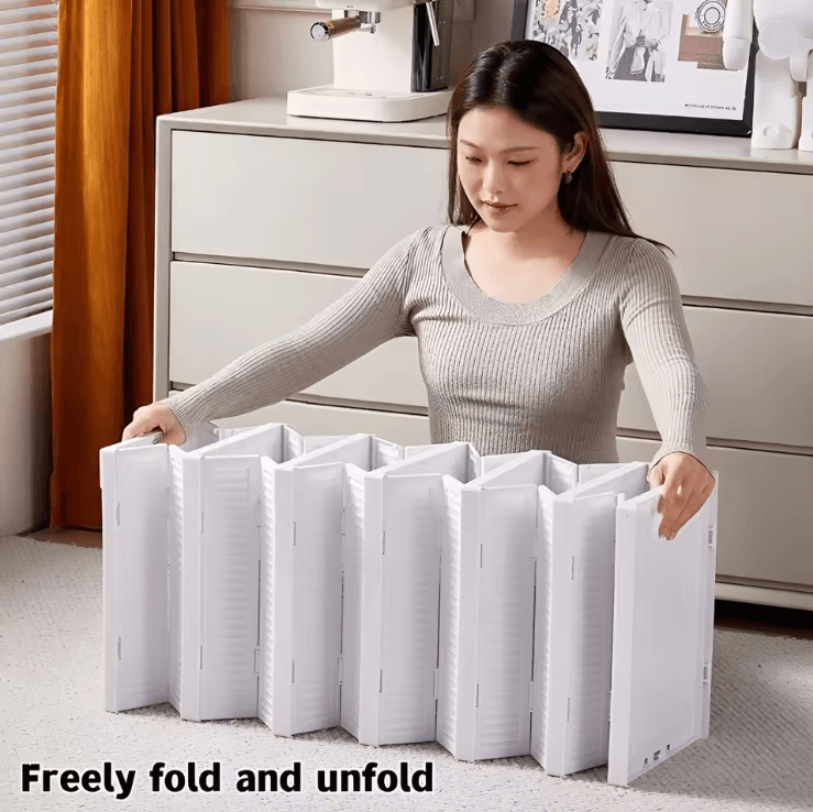 6 Layer Stackable Transparent Shoe Storage Box Organizer