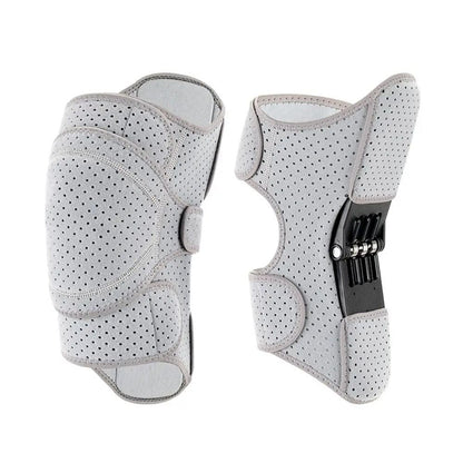 Knee Booster Power Joint Support Brace with Adjustable Spring Stabilizer
