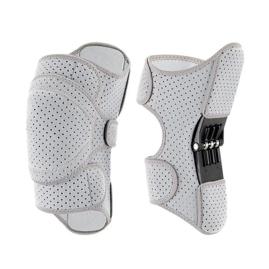 Knee Booster Power Joint Support Brace with Adjustable Spring Stabilizer
