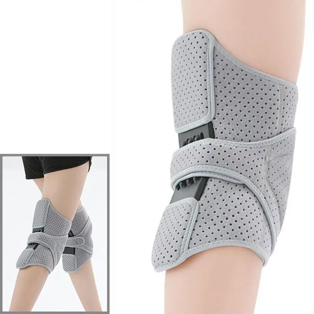 Knee Booster Power Joint Support Brace with Adjustable Spring Stabilizer
