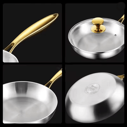 ChefSteel 316 Stainless Steel Nonstick Frying Pan