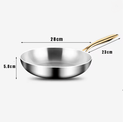 ChefSteel 316 Stainless Steel Nonstick Frying Pan