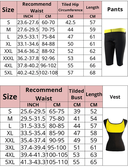 ThermoShape Womens Sauna Slimming Pants