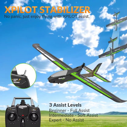 VolantexRC Ranger 600 – 4CH RC Airplane with 6-Axis Gyro Stabilizer & One-Key Aerobatics
