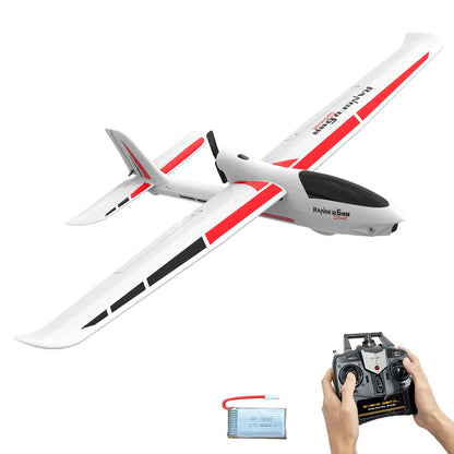 VolantexRC Ranger 600 – 4CH RC Airplane with 6-Axis Gyro Stabilizer & One-Key Aerobatics