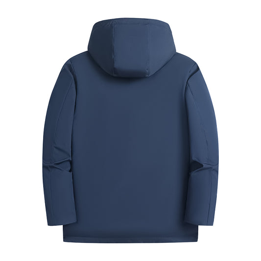 Men's Winter Parka, Warm Thick Puffer Jacket, Insulated Cold Weather Coat, Sportswear Cotton Down Ropa Hombre