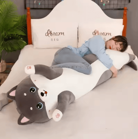 CuddlePaws Husky Body Pillow Plush