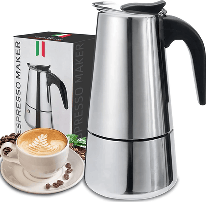 BrewMaster Classic Moka Coffee Maker