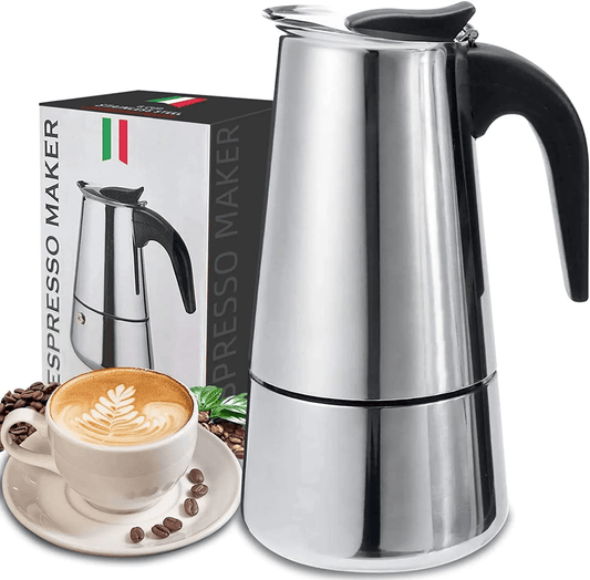 BrewMaster Classic Moka Coffee Maker