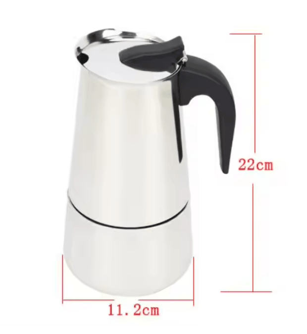 BrewMaster Classic Moka Coffee Maker