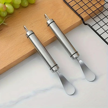 Stainless Steel Citrus Peeler with Ergonomic Handle