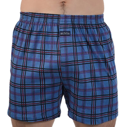 Men's Cotton Pajama Shorts, Cotton, Elastic Waist Short Pants, Breathable Summer Sleepwear, Casual Home Shorts