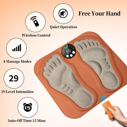 3D Foot Massage Mat Electric Leg Massager for Blood Circulation
