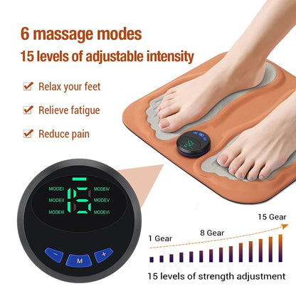 3D Foot Massage Mat Electric Leg Massager for Blood Circulation