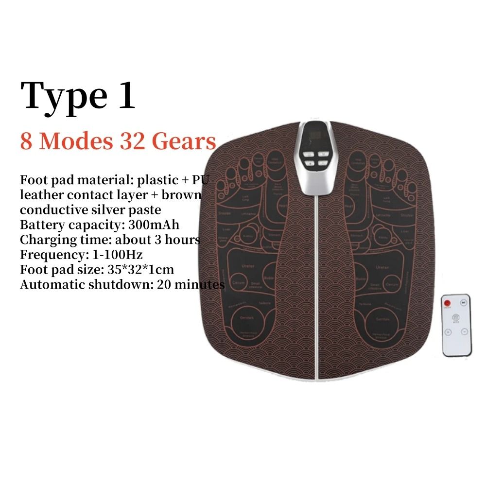 3D Foot Massage Mat Electric Leg Massager for Blood Circulation