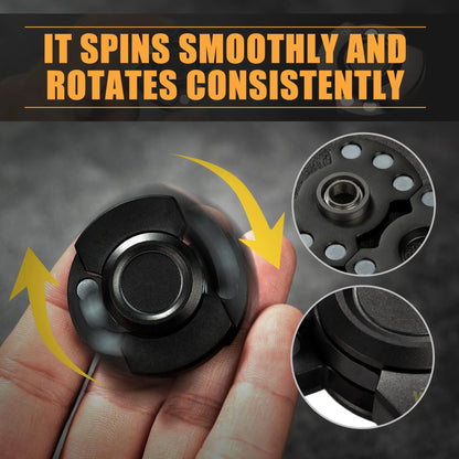 3 in 1 Stainless Steel Spinner and Slider Toy for Stress Relief