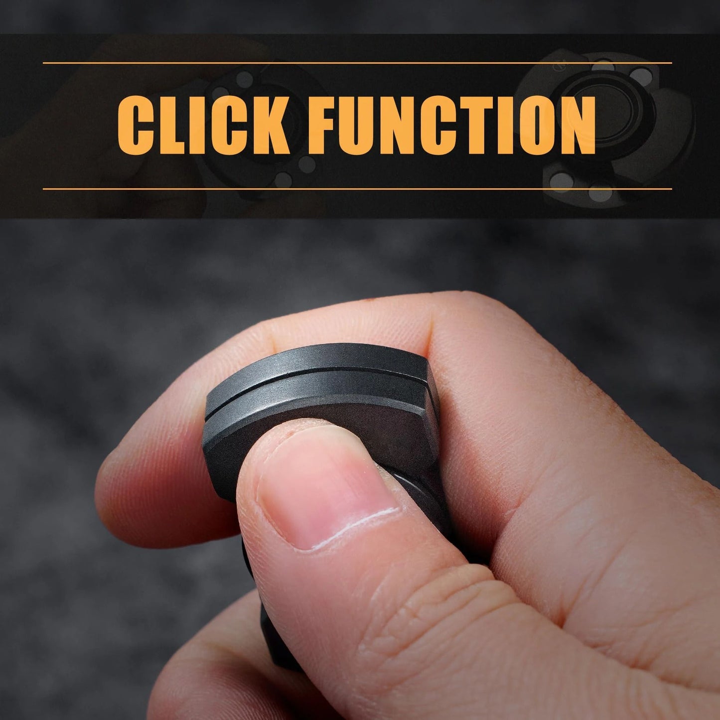 3 in 1 Stainless Steel Spinner and Slider Toy for Stress Relief
