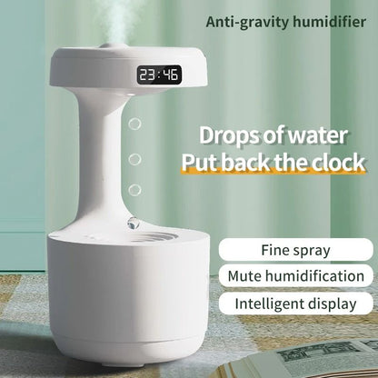 Anti Gravity Humidifier Large Capacity Quiet Desktop Air Purifier for Bedroom and Home