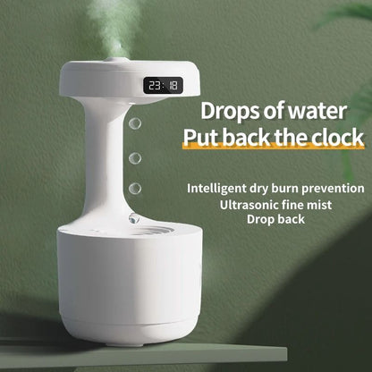 Anti Gravity Humidifier Large Capacity Quiet Desktop Air Purifier for Bedroom and Home