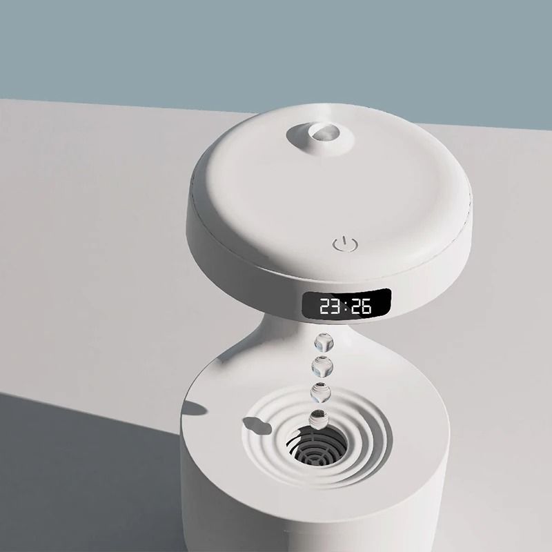 Anti Gravity Humidifier Large Capacity Quiet Desktop Air Purifier for Bedroom and Home