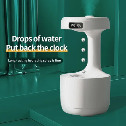 Anti Gravity Humidifier Large Capacity Quiet Desktop Air Purifier for Bedroom and Home