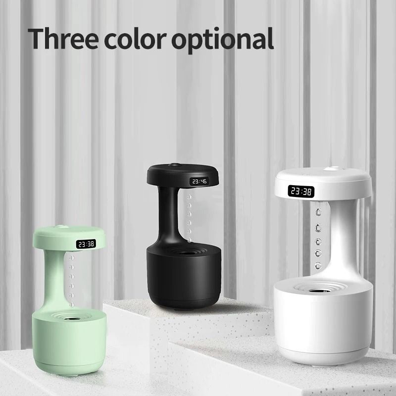 Anti Gravity Humidifier Large Capacity Quiet Desktop Air Purifier for Bedroom and Home