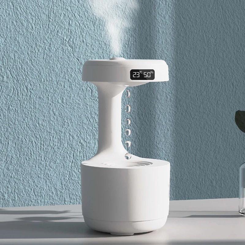 Anti Gravity Humidifier Large Capacity Quiet Desktop Air Purifier for Bedroom and Home
