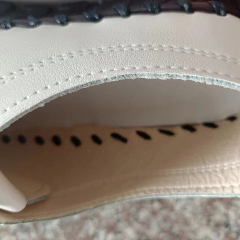 Women Casual Leather Lace Up Flat Sneakers Comfortable Spring Loafers