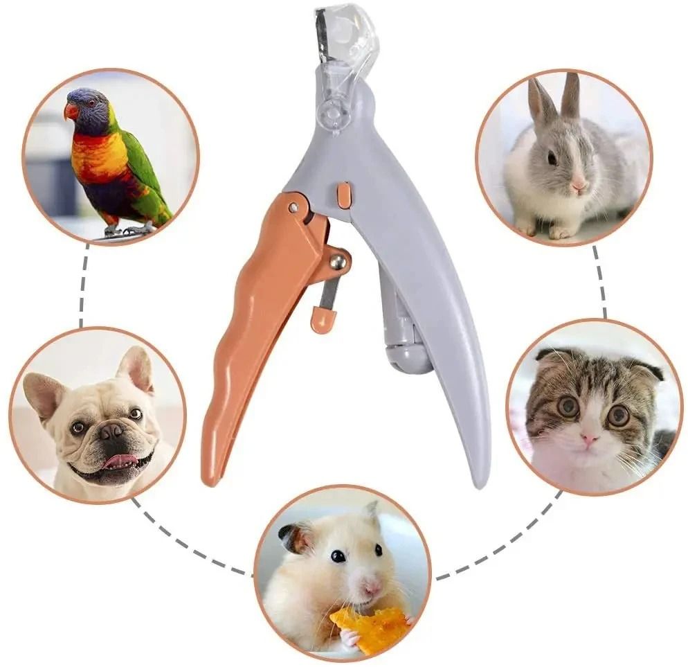 Pet Nail Clipper with LED Light Professional Cat and Dog Nail Trimmer Cutter