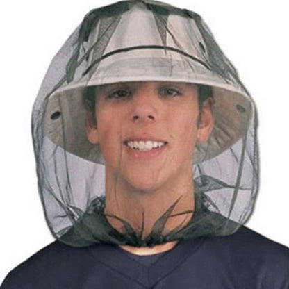 Anti Mosquito Fishing Cap with Breathable Mesh Net for Outdoor Camping and Fishing