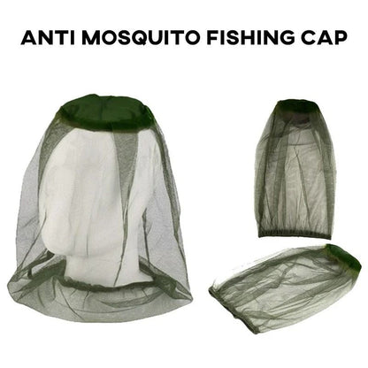 Anti Mosquito Fishing Cap with Breathable Mesh Net for Outdoor Camping and Fishing