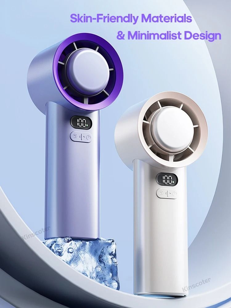 Portable Handheld Turbo Fan with 100 Adjustable Speeds