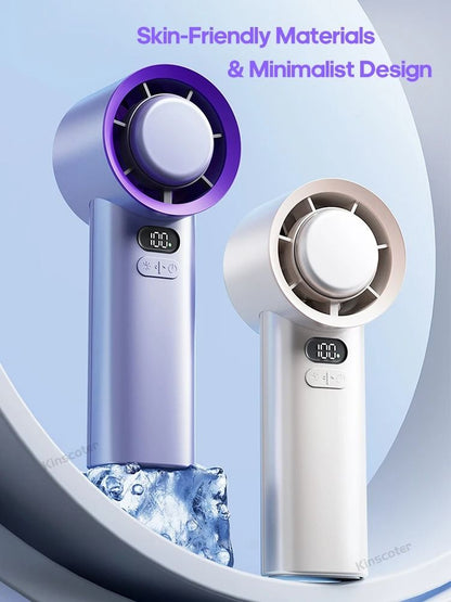 Portable Handheld Turbo Fan with 100 Adjustable Speeds