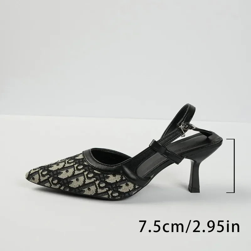 Elegant Luxury Womens Sandals, High-Quality Fashion Brand Summer High Heels for Comfortable, Stylish Outfits