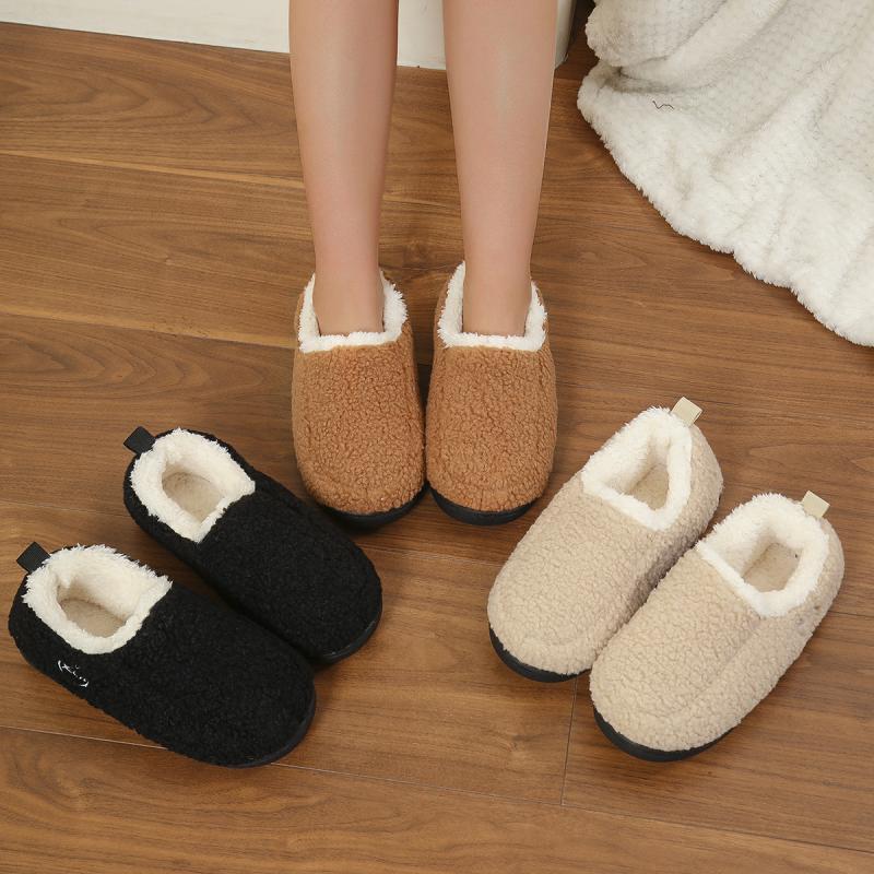 Luxury Fluffy Womens Slippers & Winter Ankle Boots, Elegant Plush Fuzzy Fur Indoor Slides with Platform Comfort Design