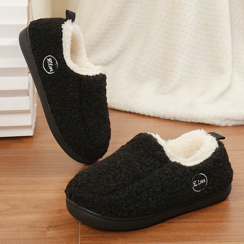 Luxury Fluffy Womens Slippers & Winter Ankle Boots, Elegant Plush Fuzzy Fur Indoor Slides with Platform Comfort Design